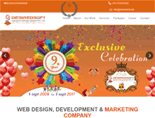 Tablet Screenshot of desiredsoft.com
